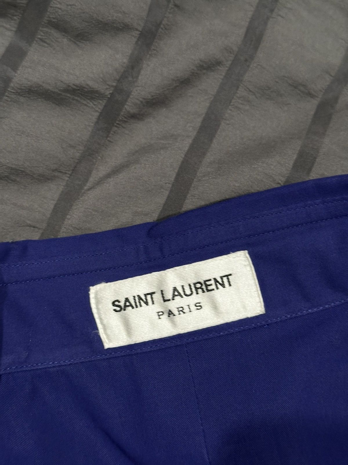 Saint Laurent Paris $850 BNWT Cotton Twill Overshirt 39 Size US M / EU 48-50 / 2 - 5 Thumbnail