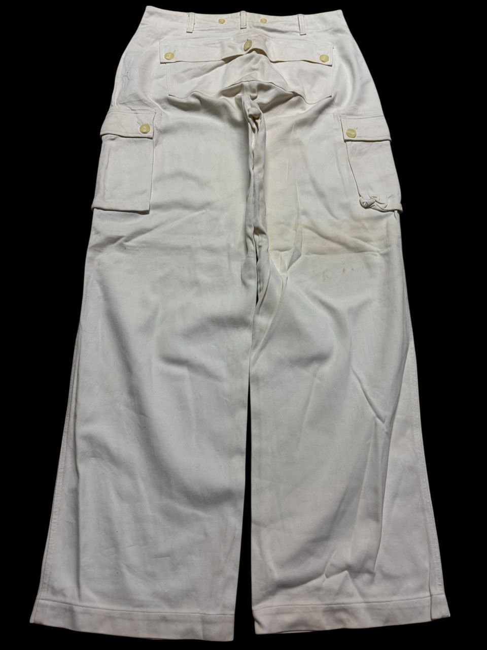 20471120 Rare💥G G G Pour Homme Cargo Monkey Pants Baggy Made in Japan Size US 33 - 2 Thumbnail
