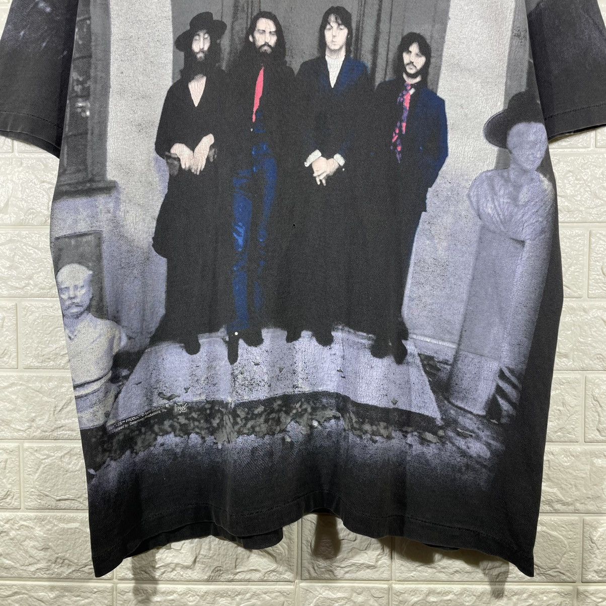 Rap Tees Thrashed Vintage The Beatles AOP Tee Size US XL / EU 56 / 4 - 7 Thumbnail