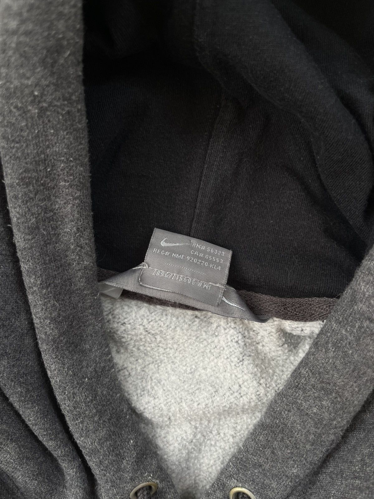 Nike × Vintage 90’s NIKE BASIC RETRO SWOOSH LOGO HOODIE Y2K VINTAGE Size US L / EU 52-54 / 3 - 4 Thumbnail