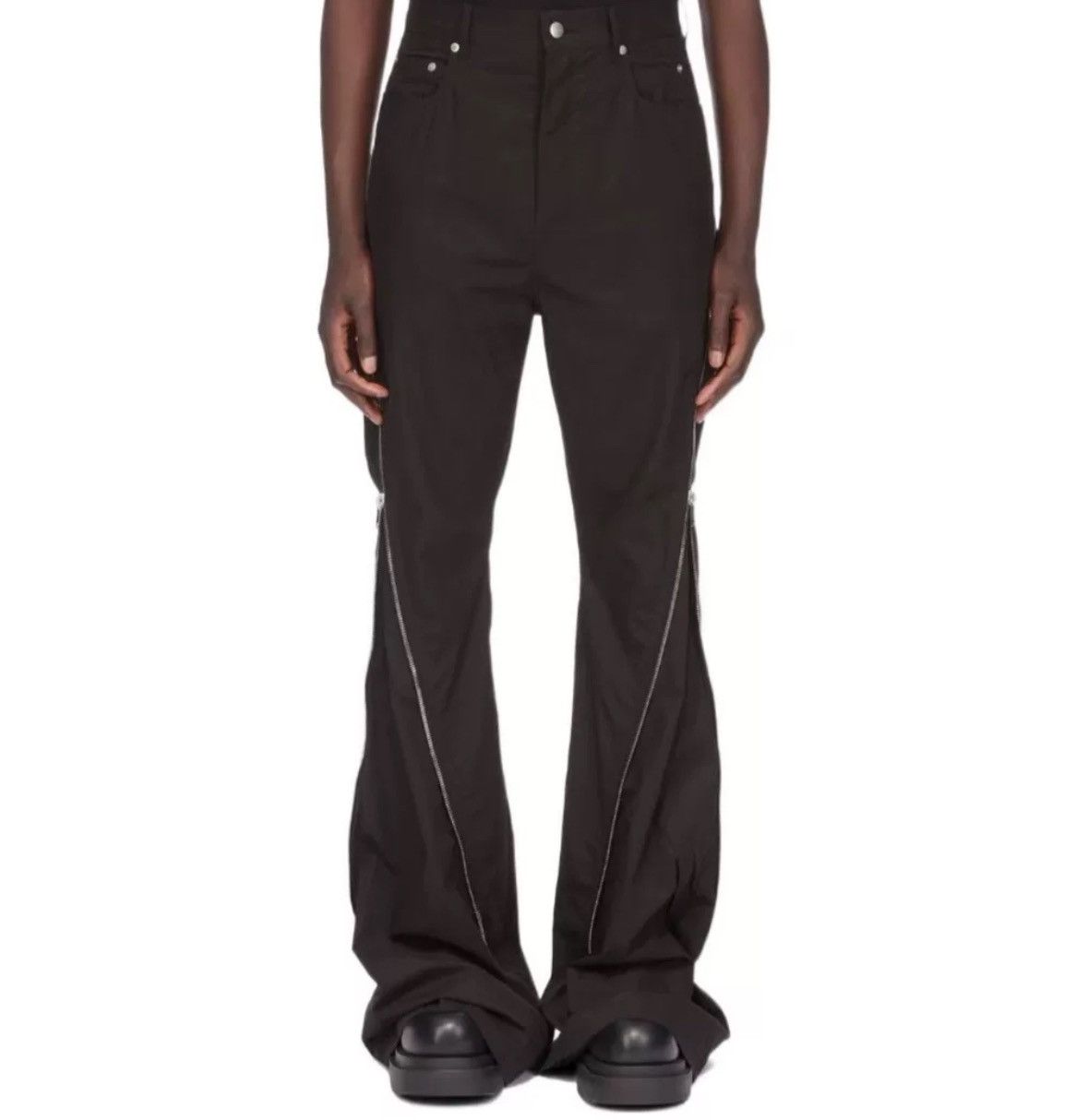 Rick Owens Rick Owens 23SS mainline banana zipper pants2412-Nextarrow Size US 34 / EU 50 - 6 Thumbnail
