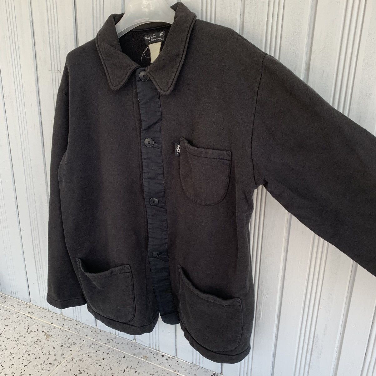 agnes b. Agnes B Homme Button Cardigan Jacket Size L / US 10 / IT 46 - 10 Thumbnail