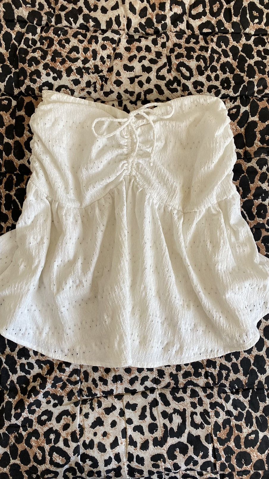 Vintage Vintage white midi shirt Size 27" / US 4 / IT 40 - 3 Thumbnail