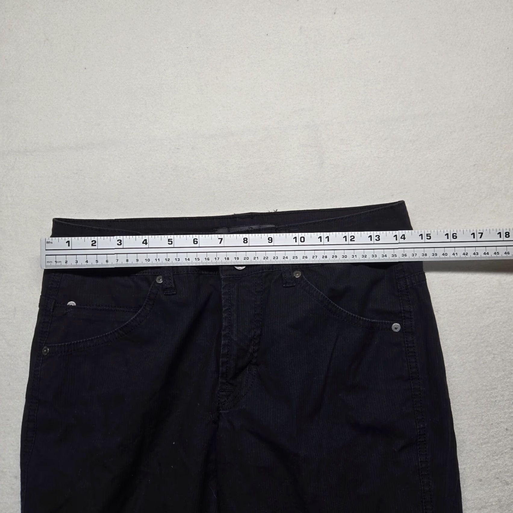 Nine West Nine West Solid Black Capri Pants Women Regular Size 6 Size 28" / US 6 / IT 42 - 5 Thumbnail