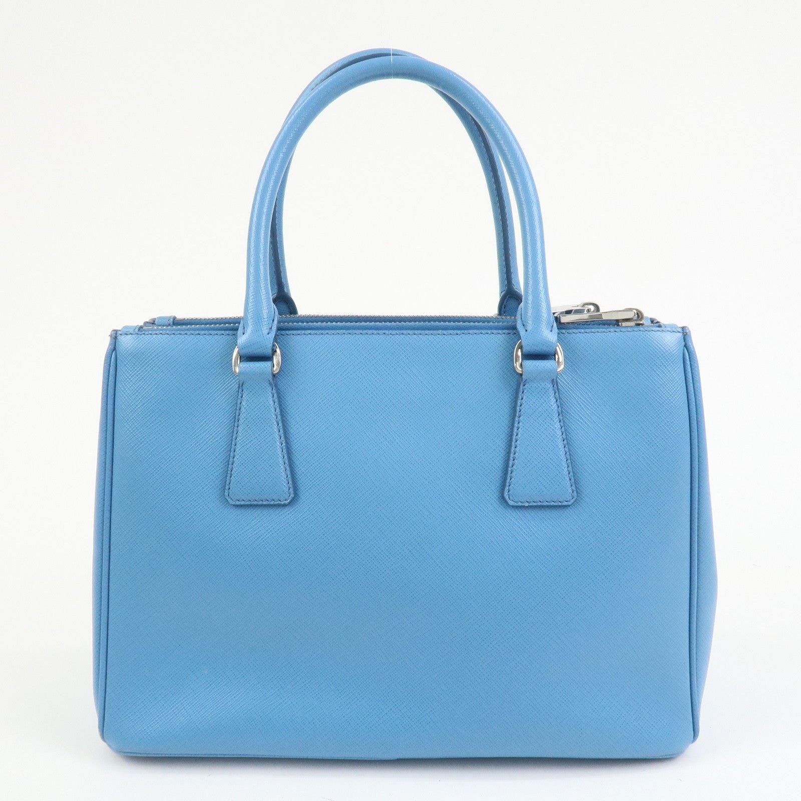 Prada Prada Galleria Saffiano Satchel Blue Size ONE SIZE - 2 Thumbnail