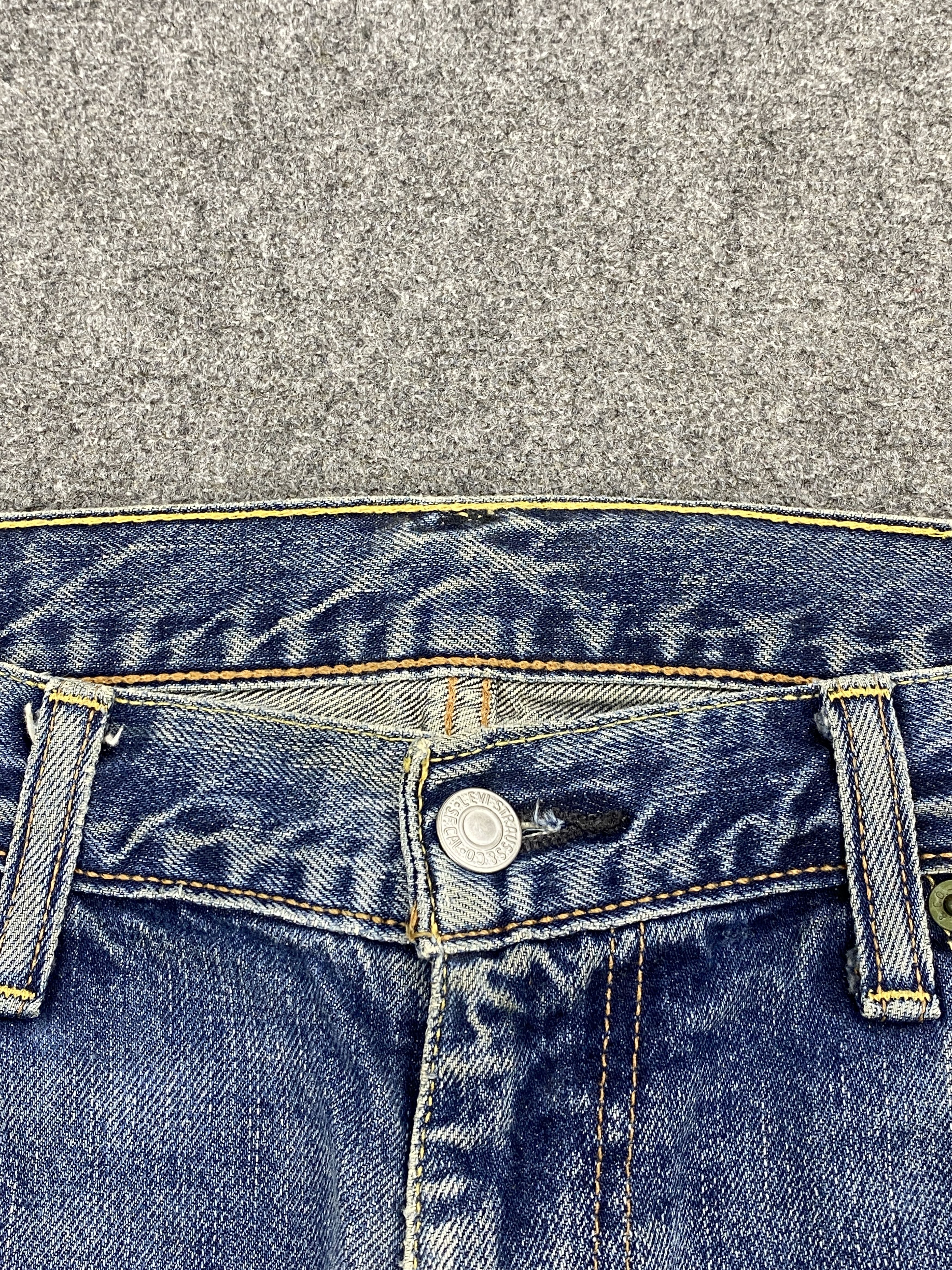 Levi's × Vintage Vintage Levi's 527 Faded Blue Bootcut Jeans Size US 34 / EU 50 - 9 Thumbnail