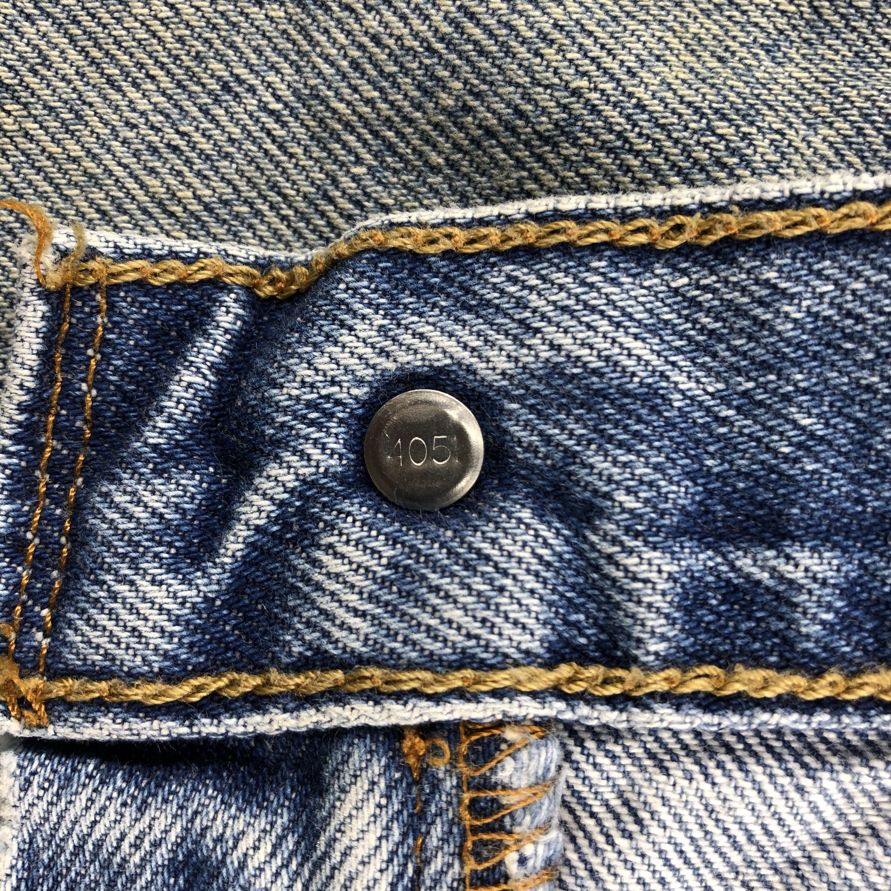 Levi's Vintage Blue Wash Levis 505 Jeans-J2112 Size US 38 / EU 54 - 10 Thumbnail