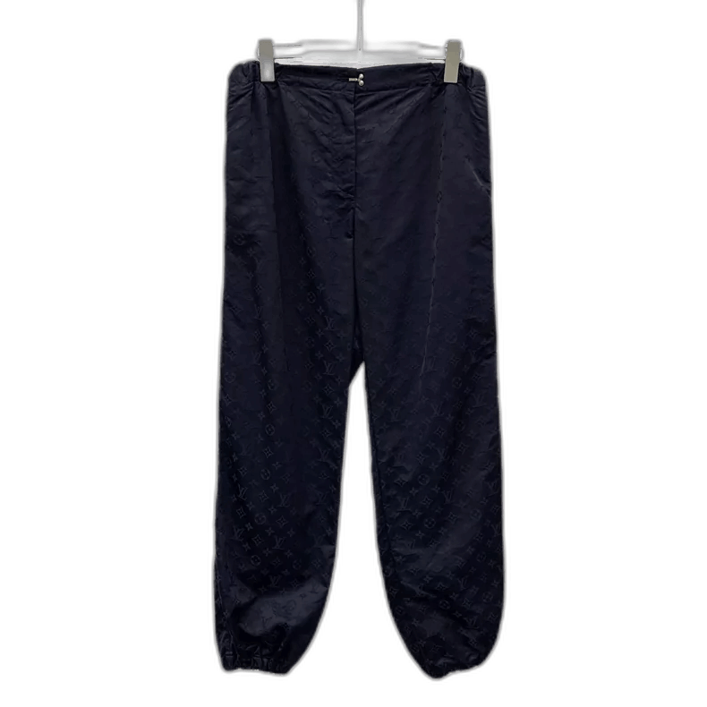 Louis Vuitton Louis Vuitton Black Logo Pattern Casual Pants -2505 Size US 38 / EU 54 - 1 Thumbnail