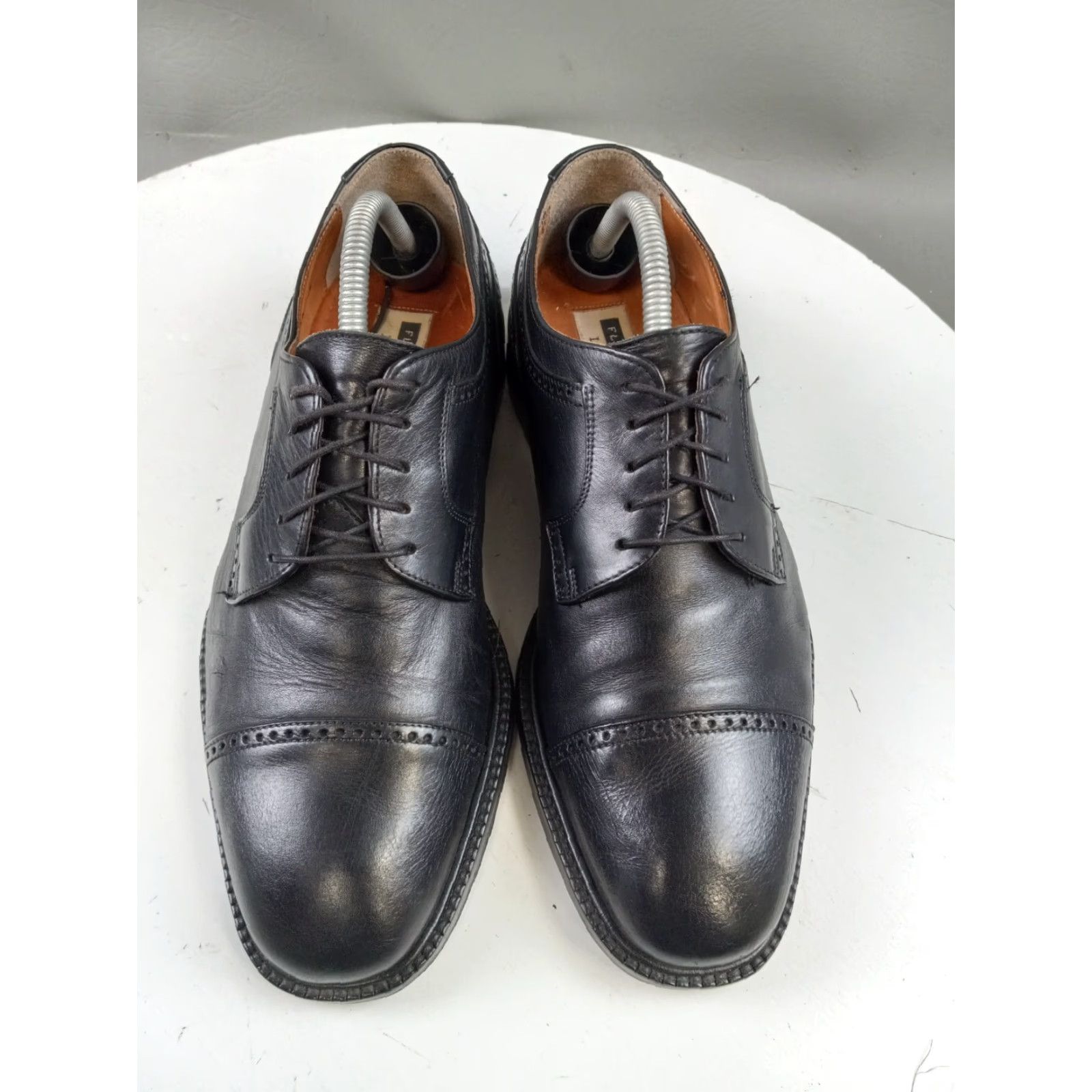 Florsheim Florsheim Imperial Men's Shoes Black Size 9.5 Cap Toe Dress Shoe Lace Up Oxford Italy - Imperial Cap Toe Dress Shoe Mens Footwear Size ONE SIZE - 5 Thumbnail