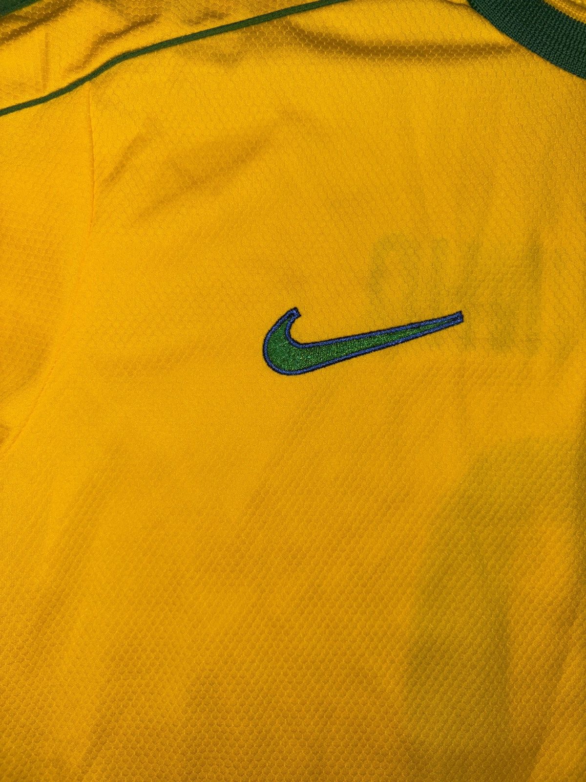 Nike Vintage Nike Brazil jersey (2002-era) South American release Size US L / EU 52-54 / 3 - 4 Thumbnail