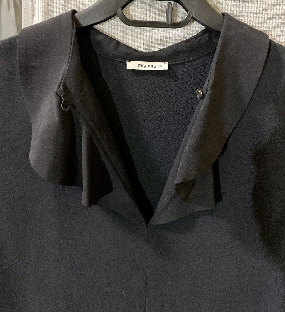 Miu Miu Black miu miu LBD Size XS / US 0-2 / IT 36-38 - 7 Thumbnail