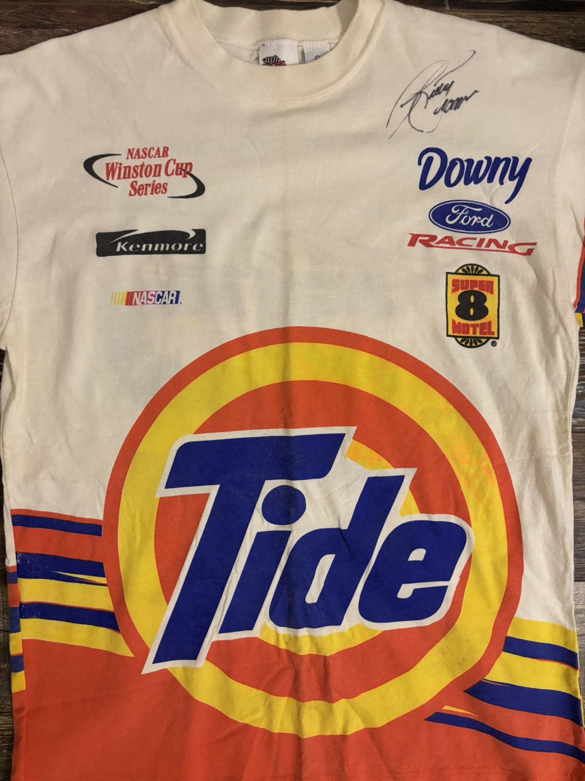 Vintage Ricky Craven Vintage tide racing mens t-shirt Size US L / EU 52-54 / 3 - 2 Thumbnail