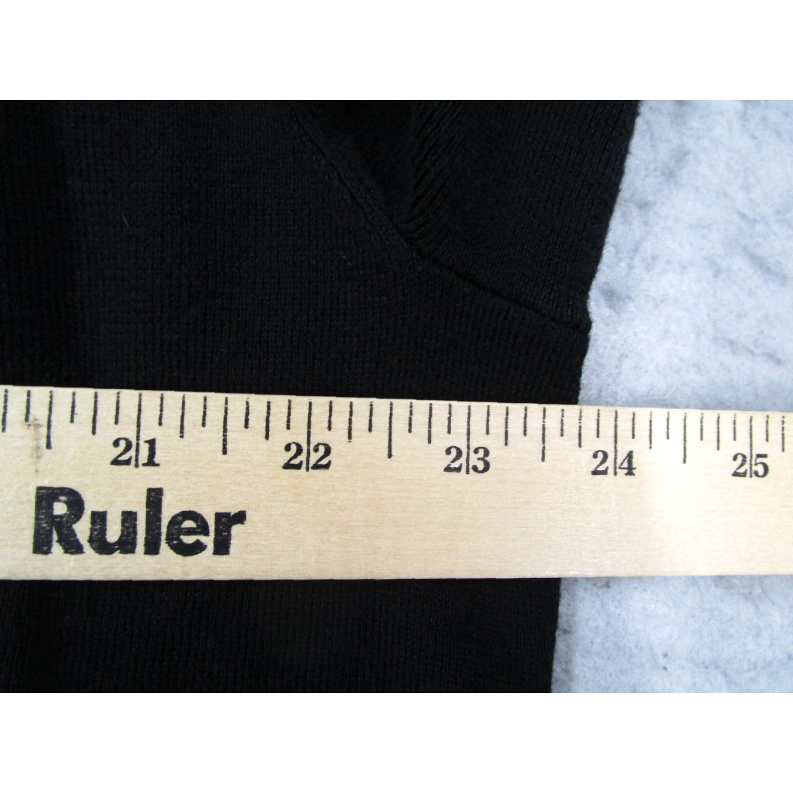 Polo Ralph Lauren Polo Ralph Lauren Sweater Mens XL Black Pima Cotton V Neck Pullover Pony Logo Shirt Size US XL / EU 56 / 4 - 5 Thumbnail