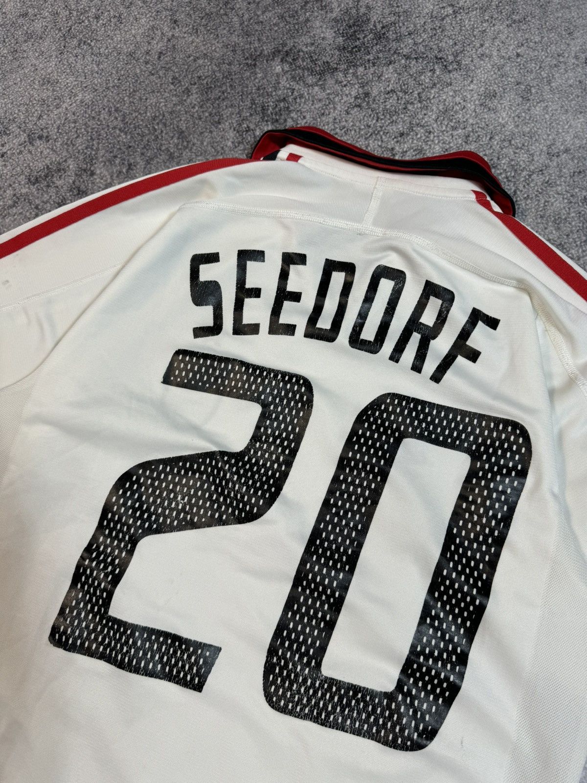 Adidas × Vintage Vintage Adidas AC Milan 20 Seedorf Soccer Jersey Blokecore S Size US S / EU 44-46 / 1 - 2 Thumbnail
