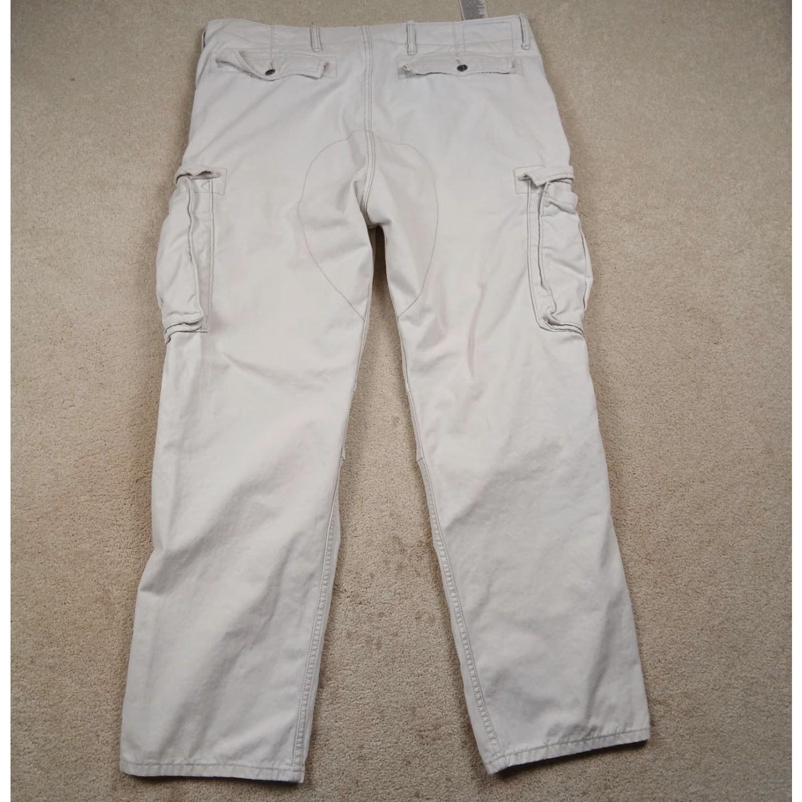 Levi's Levi's Cargo Pants Mens 38x32 Beige Regular Straight Cargo Pocket 90s Army Vintage No Size US 38 / EU 54 - 2 Thumbnail
