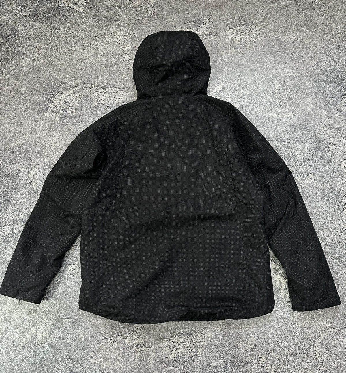Nike Vintage Nike 00’s Black Nylon Drill Gorpcore Hood Jacket XL Size US XL / EU 56 / 4 - 2 Thumbnail