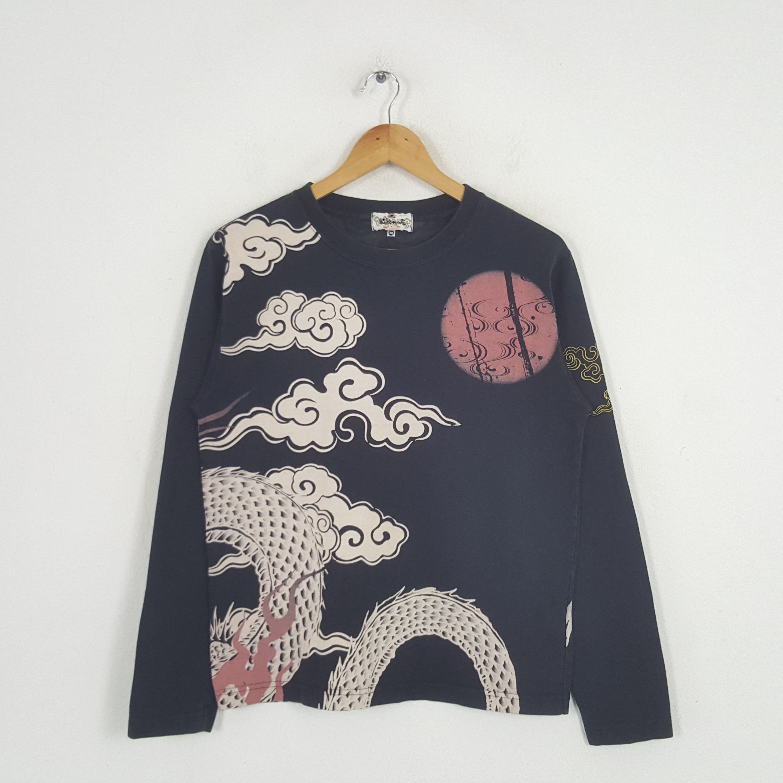 Karakuri Tamashii Vintage Karakumi Tamashi Japanese Sukajan Tshirt C267N64 Size US M / EU 48-50 / 2 - 1 Thumbnail