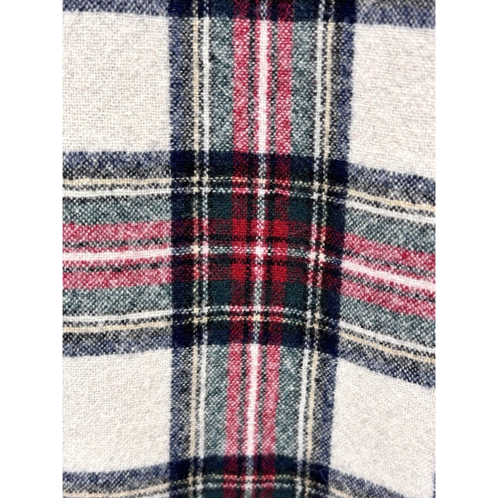 Pendleton Pendleton Wool Shirt Mens Medium Multicolor Plaid Button-Up Long Sleeve Size 40R - 4 Thumbnail