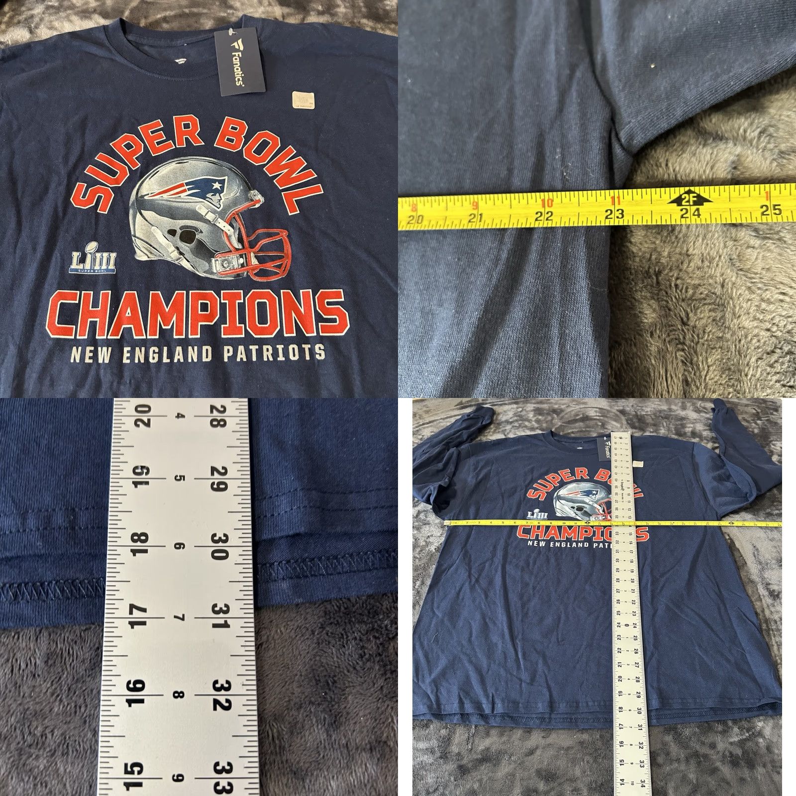 Vintage VINTAGE New England Patriots Long Sleeve Shirt Men XL Fanatics NWT Navy Blue Size US XL / EU 56 / 4 - 9 Thumbnail