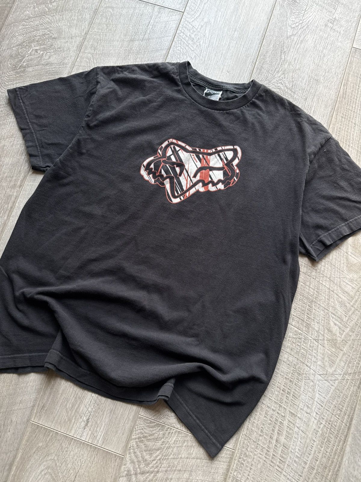 Fox Racing Vintage Fox Racing Motocross T-Shirt Motorcycle Graphic Tee Size US XL / EU 56 / 4 - 2 Thumbnail