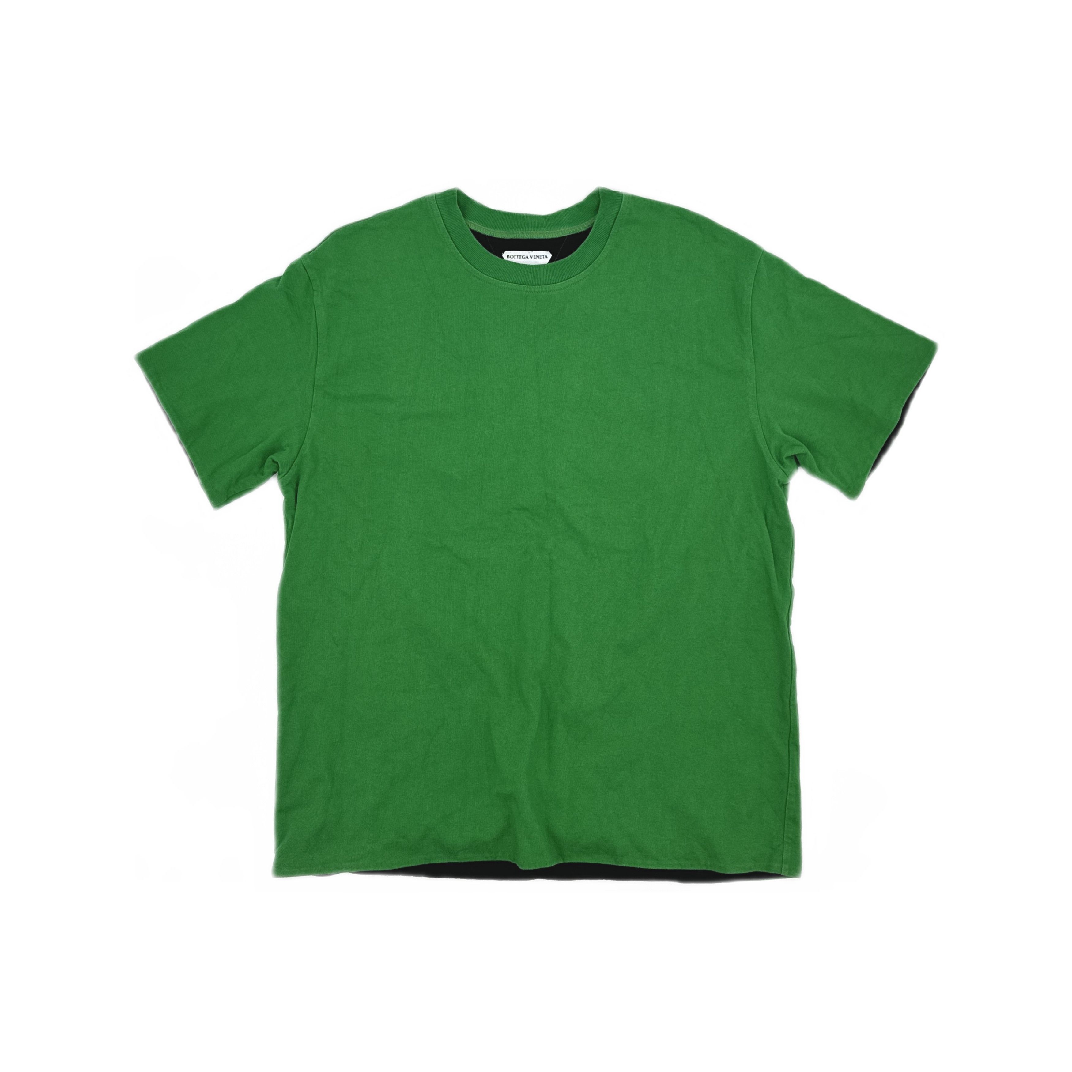 Bottega Veneta Bottega Veneta Green Cotton T-Shirt Size L Size US L / EU 52-54 / 3 - 1 Thumbnail
