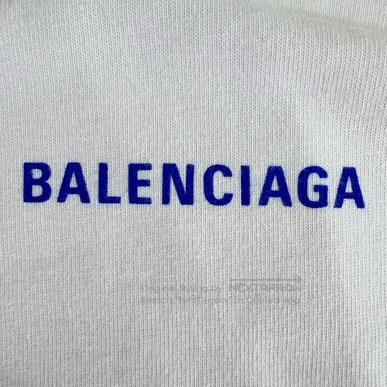 Balenciaga Balenciaga Front and Back Printed Logo Short Sleeve T-Shir Size US M / EU 48-50 / 2 - 4 Thumbnail