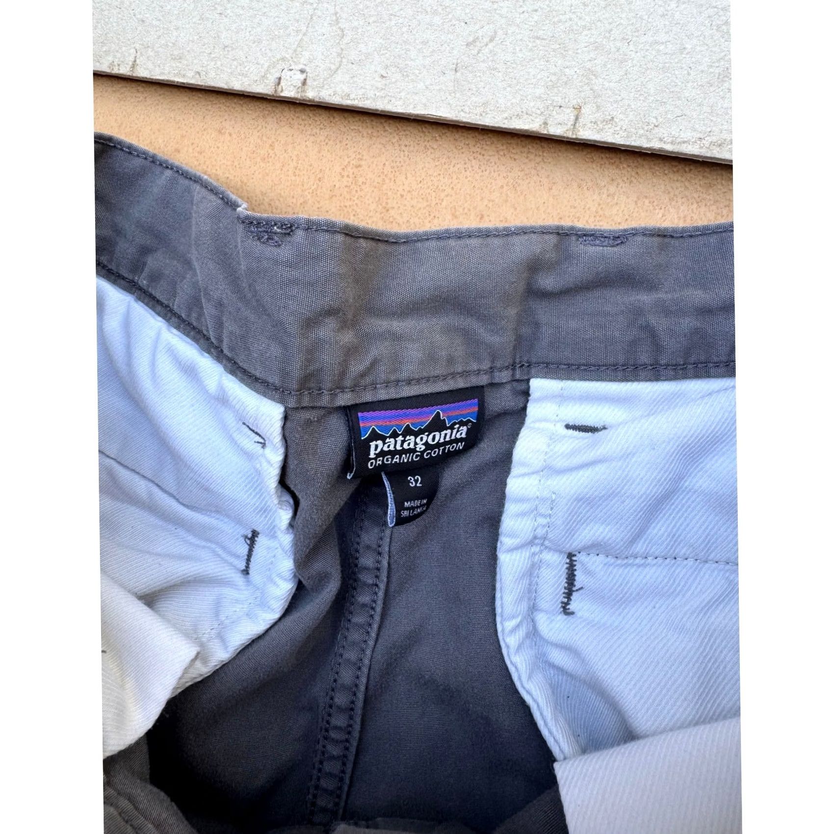 Patagonia VINTAGE Patagonia Men's Lightweight All-Wear Hemp Shorts Forge Gray 32 Steel Gray Hemp Shorts Men 32 Size US 32 / EU 48 - 3 Thumbnail