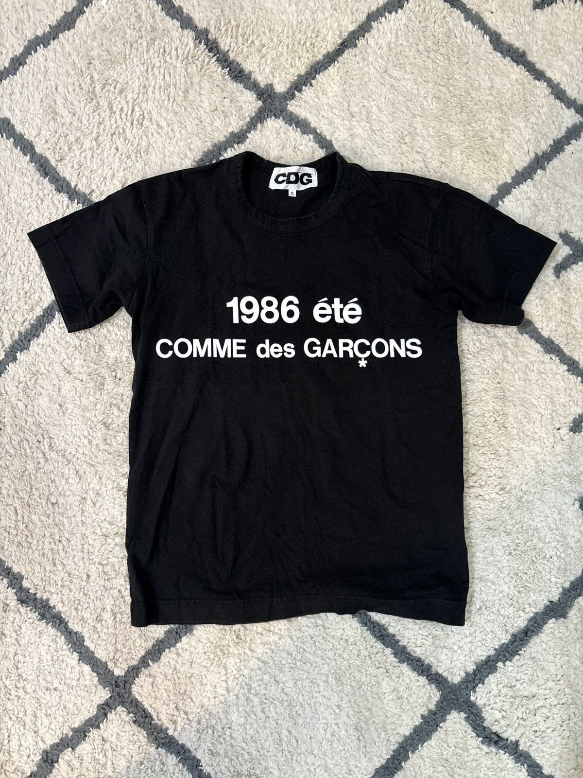 Comme des Garcons cdg 1986 tee Size US S / EU 44-46 / 1 - 1 Preview
