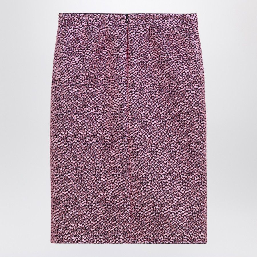 Dries Van Noten o1d2blof0824 Skirt in Pink Size 26" / US 2 / IT 38 - 2 Thumbnail