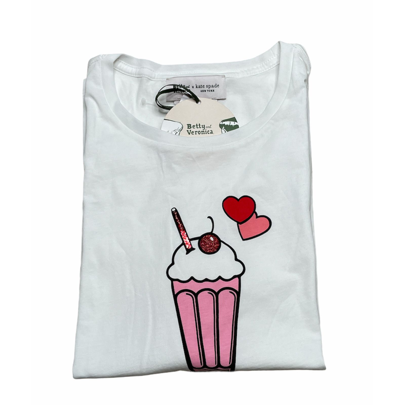 Kate Spade Kate Spade x Archie comics milkshake tee Shirt Fresh XS Size XS / US 0-2 / IT 36-38 - 3 Thumbnail