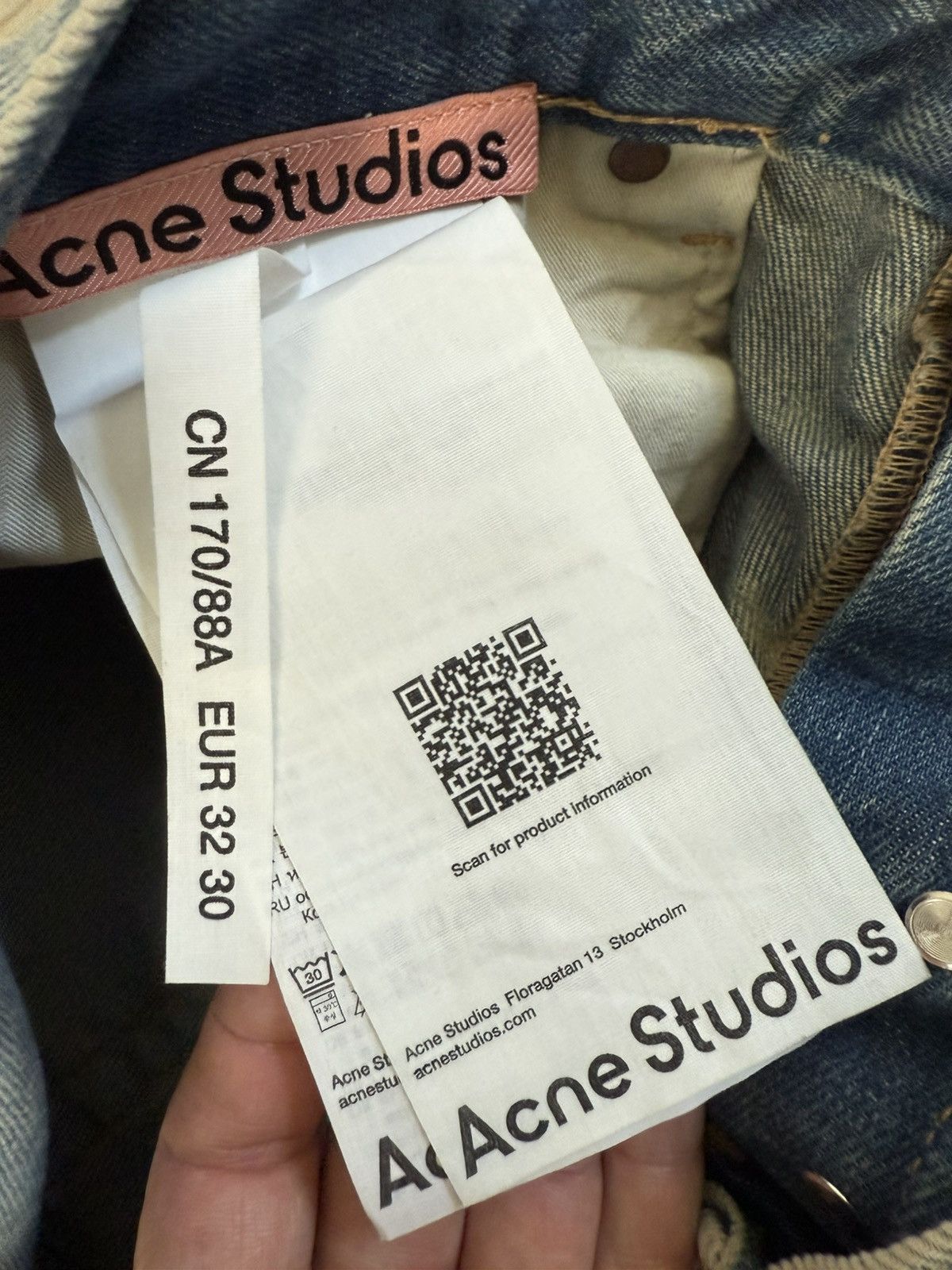 Acne Studios Acne Studios wide leg denim Size US 32 / EU 48 - 6 Thumbnail