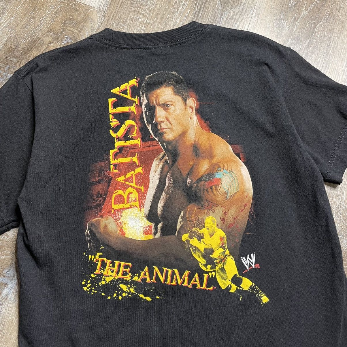 WWE BNWT WWE Dave Batista Vintage Tee Shirt Fits Womens Small Size S / US 4 / IT 40 - 3 Thumbnail