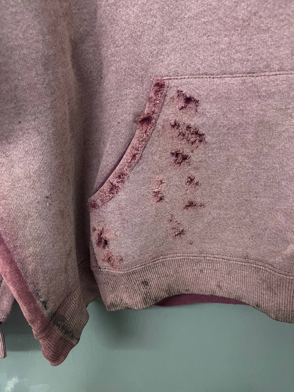 Vintage THRASHED SUN FADED SKATER BOY HOODIE Size US XL / EU 56 / 4 - 11 Thumbnail