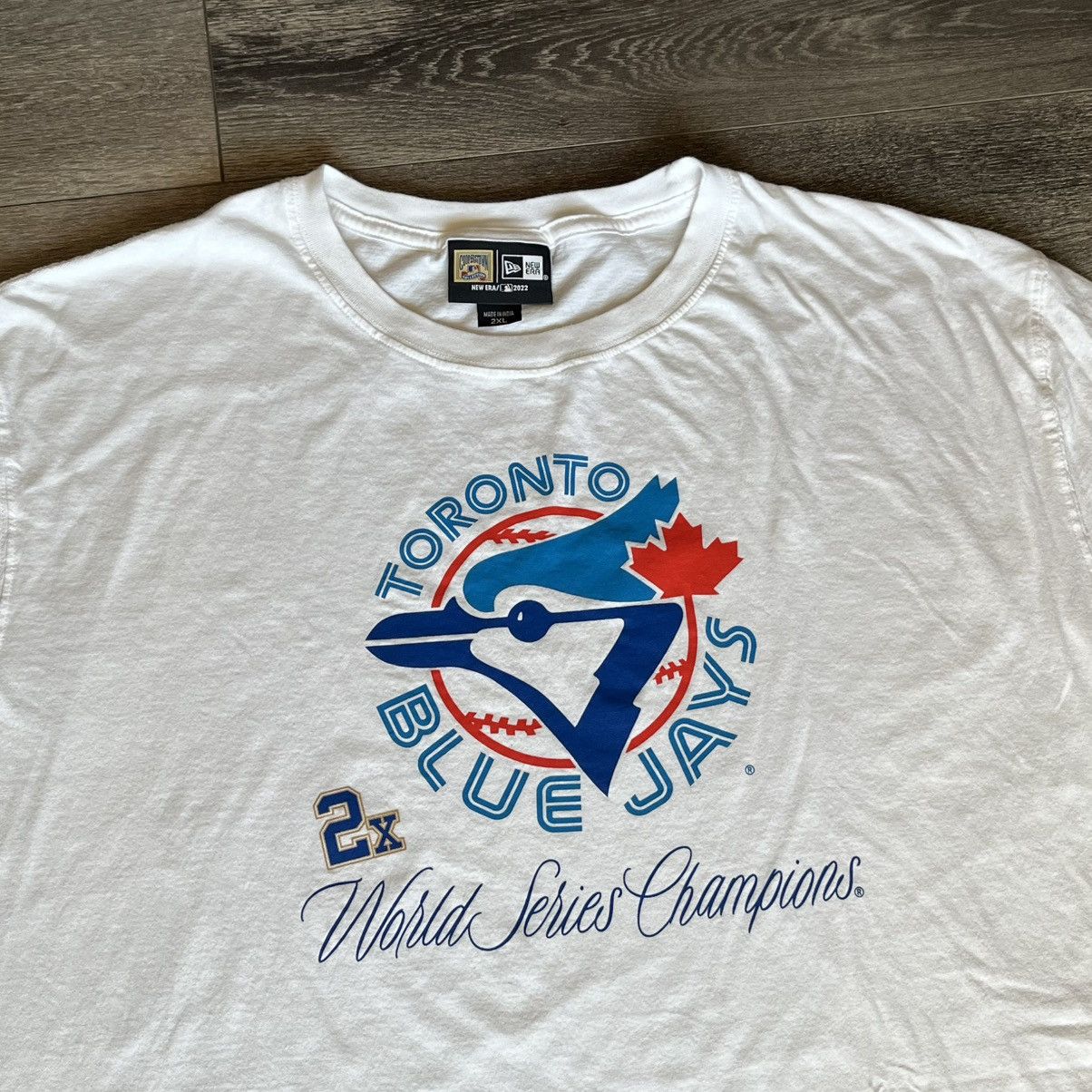 MLB New Era MLB Toronto Blue Jays Historic Championship T Shirt Size US XXL / EU 58 / 5 - 2 Thumbnail