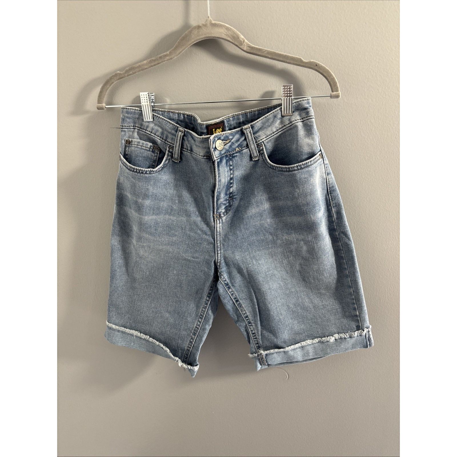 Lee Lee Denim Jorts 8M Size 30" / US 8 / IT 44 - 1 Thumbnail