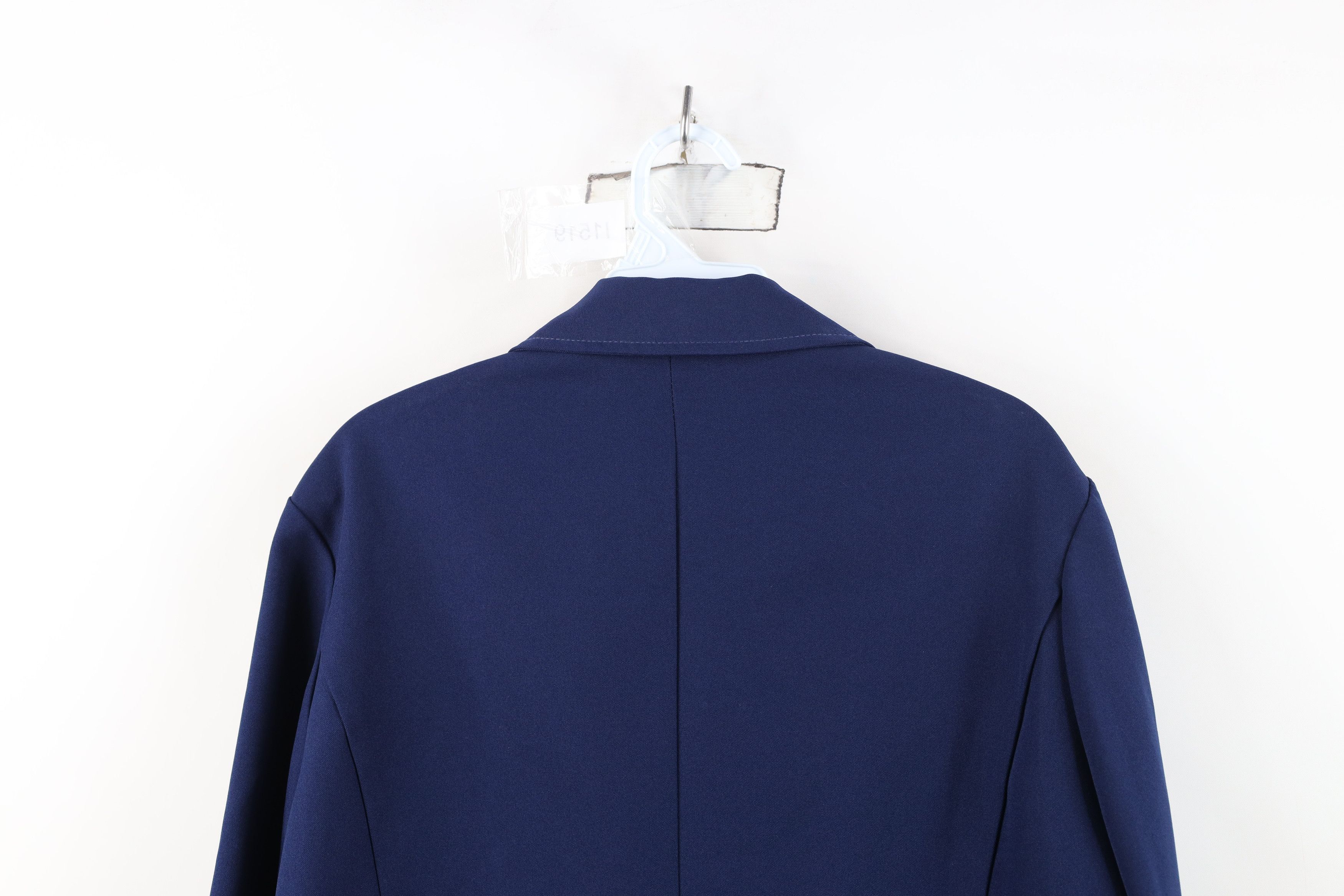 Vintage Vintage 70s Streetwear Suit Coat Blazer Jacket Navy Blue USA Size XXL / US 16-18 / IT 52-54 - 14 Thumbnail