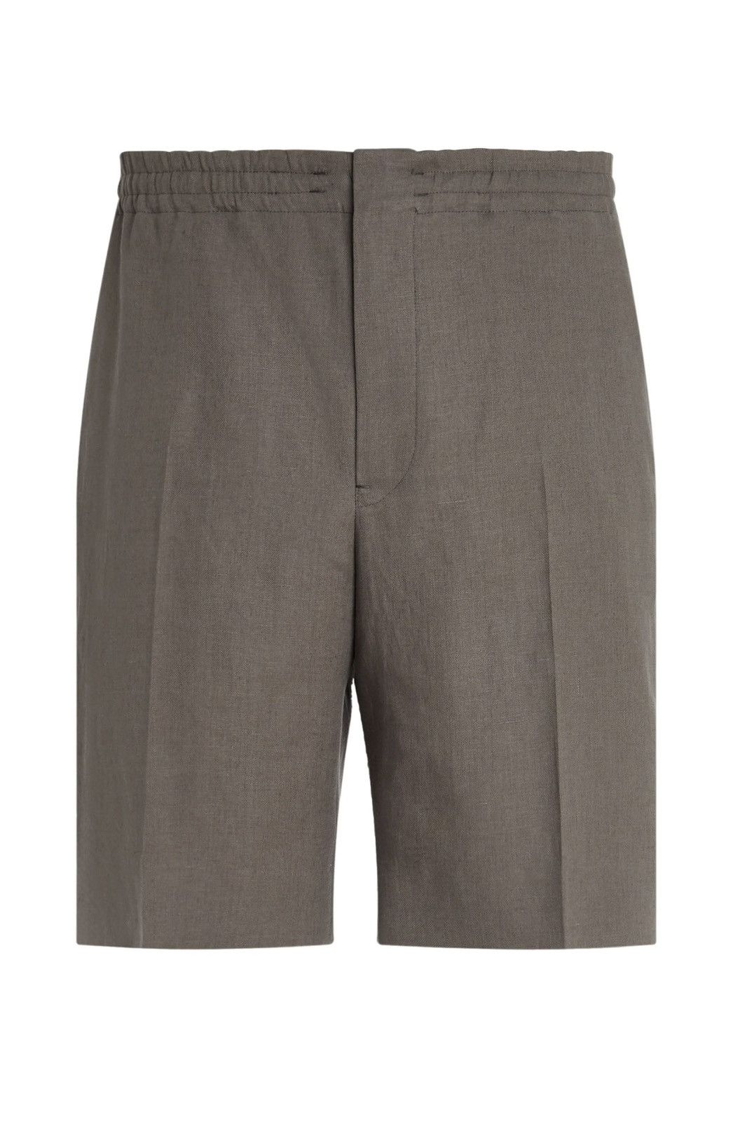Z Zegna $1.1k+ Zegna Oasi Lino shorts 46 BNWT green khaki grail 46 Size US 30 / EU 46 - 7 Thumbnail