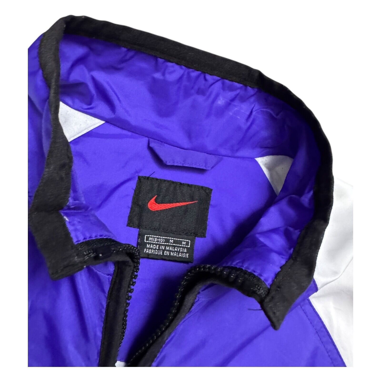 Nike NIKE VINTAGE 90S Y2K Purple Light Retro Jacket Medium Size M / US 6-8 / IT 42-44 - 3 Thumbnail