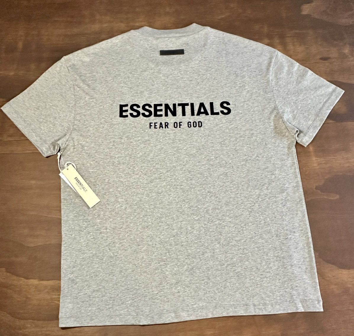 FOG Essentials Fear of God ‘Dark Oatmeal’ Tee (SS22) Large Size US L / EU 52-54 / 3 - 2 Thumbnail