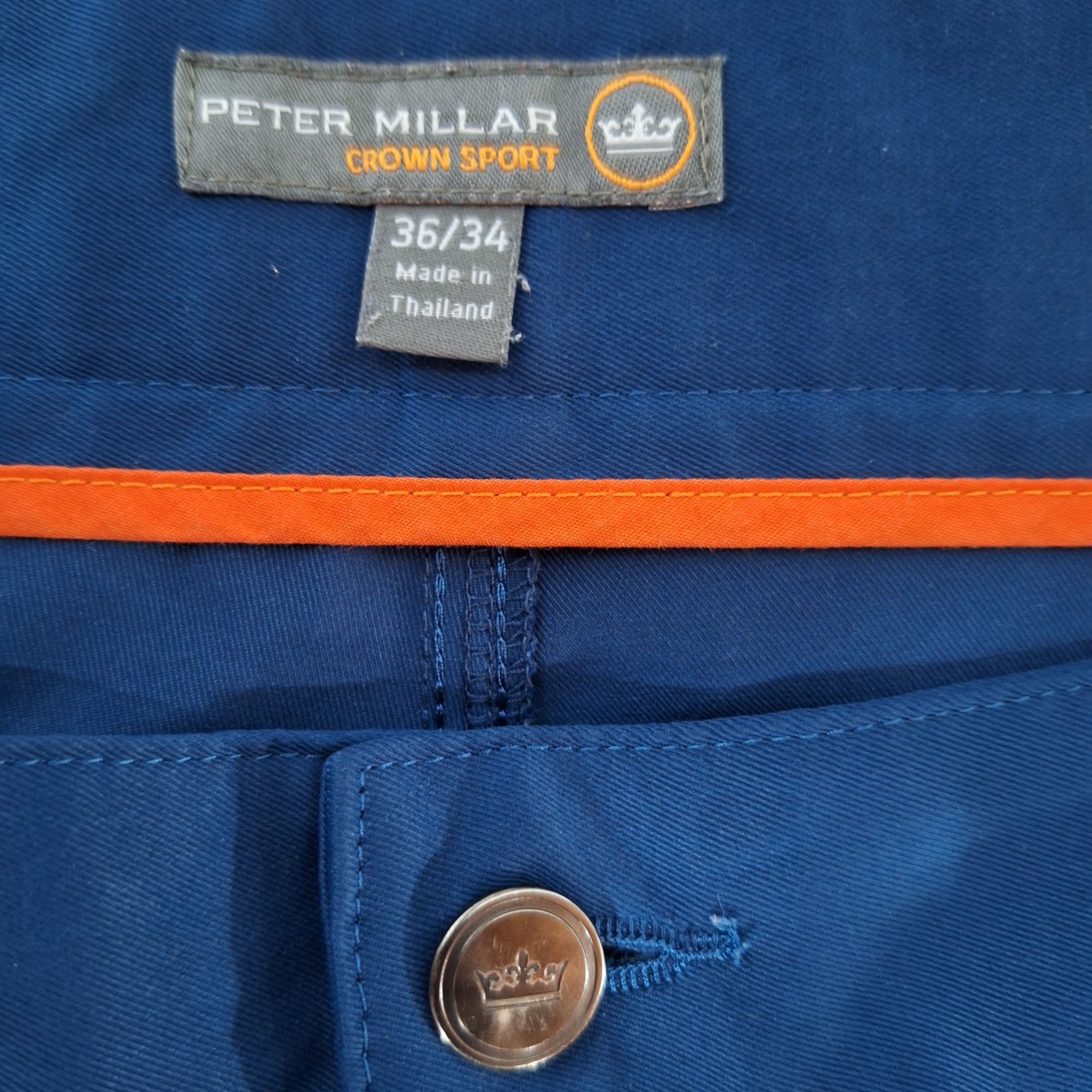 Peter Millar Peter Millar eb66 Performance Pant 36x34 Navy Blue Old Money Size US 36 / EU 52 - 4 Thumbnail