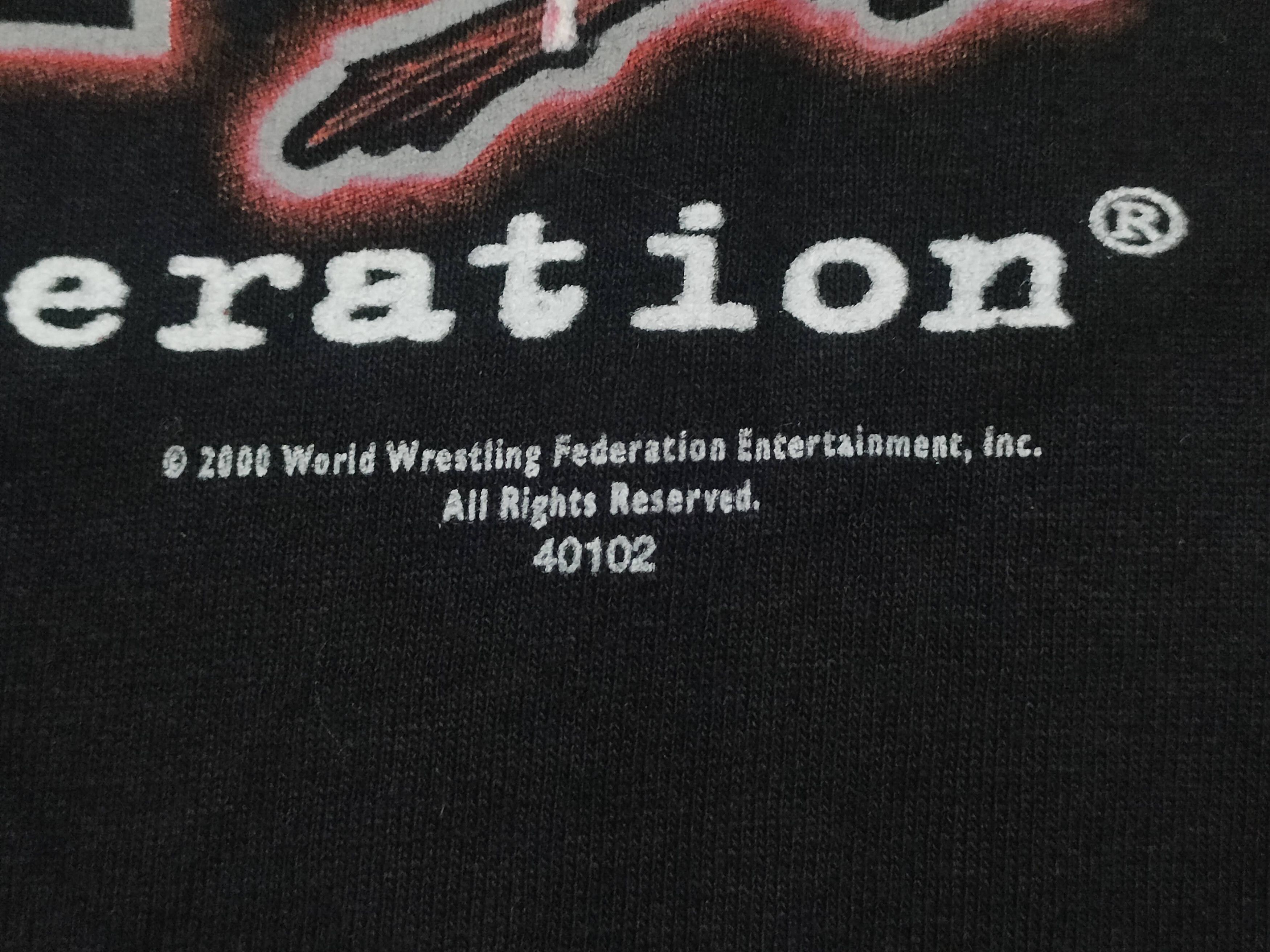 Vintage × WWE × WWF Vintage WWE WWF Wrestling The Rock T-shirt Size US M / EU 48-50 / 2 - 4 Thumbnail