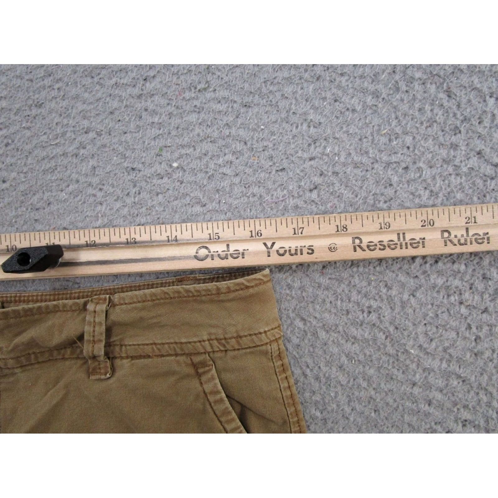 Eddie Bauer Eddie Bauer Cargo Pants Womens 8 Brown Regular Straight Pockets Cargo Military Outdoors Hiking Stretch Denim? Size 30" / US 8 / IT 44 - 5 Thumbnail