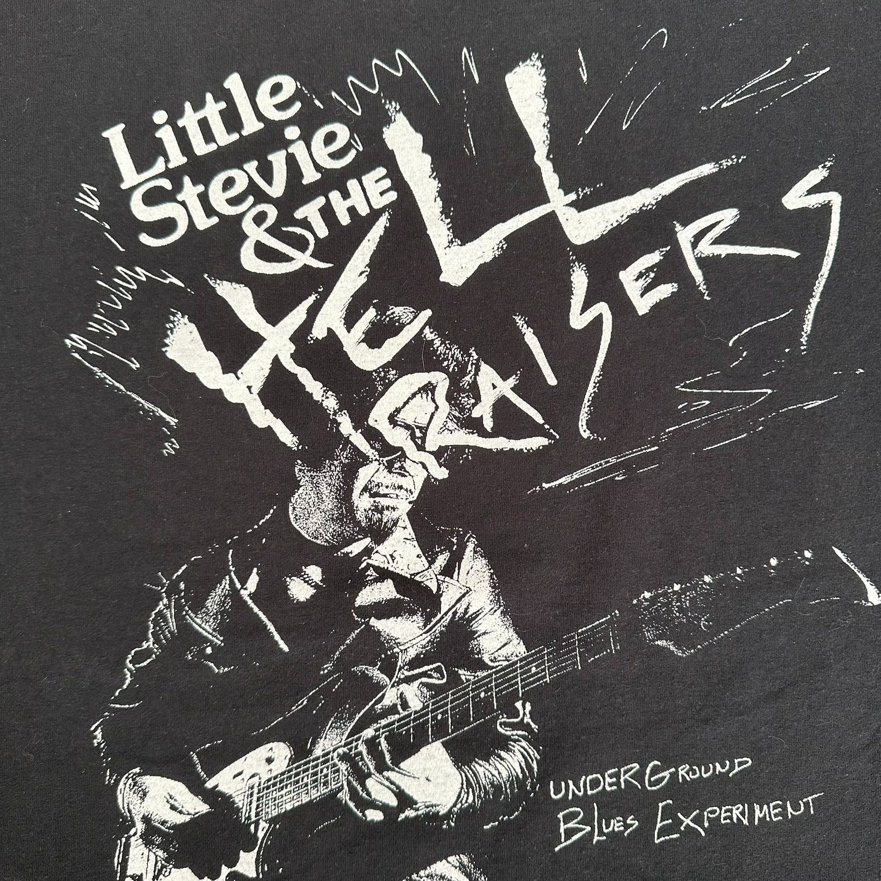 Band Tees Vintage 90s Little Stevie & The Hell Raisers T-Shirt Blues S Size US XL / EU 56 / 4 - 3 Thumbnail
