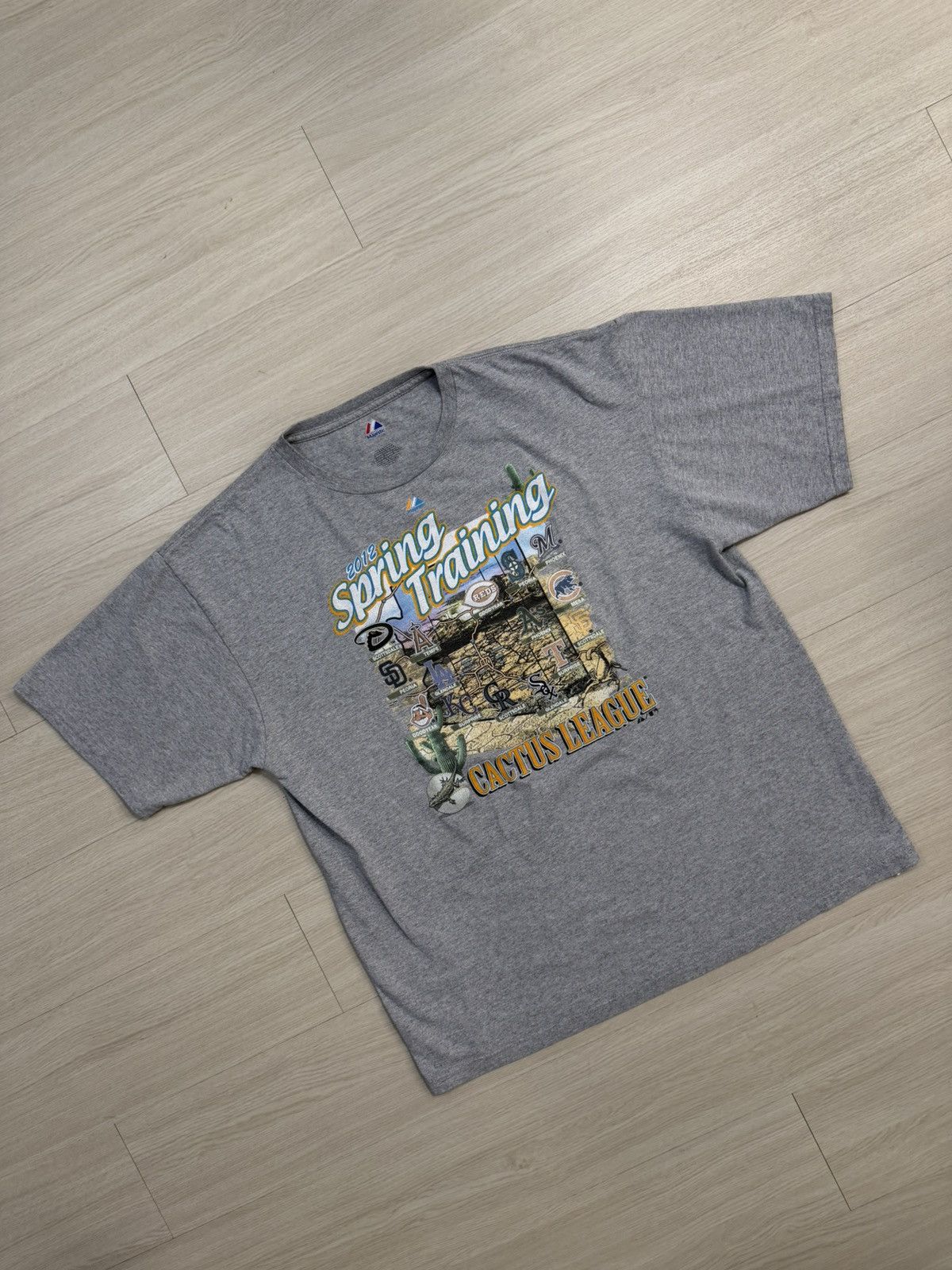 Majestic 2012 MLB Cactus League Spring Training Shirt Size US XL / EU 56 / 4 - 2 Thumbnail