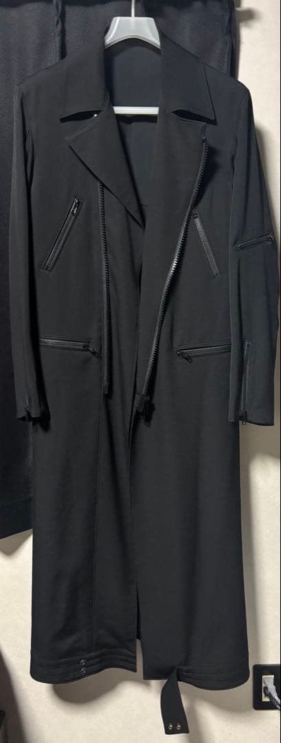 Yohji Yamamoto SS20 Pour Homme Long Jacket Coat Size US S / EU 44-46 / 1 - 2 Thumbnail
