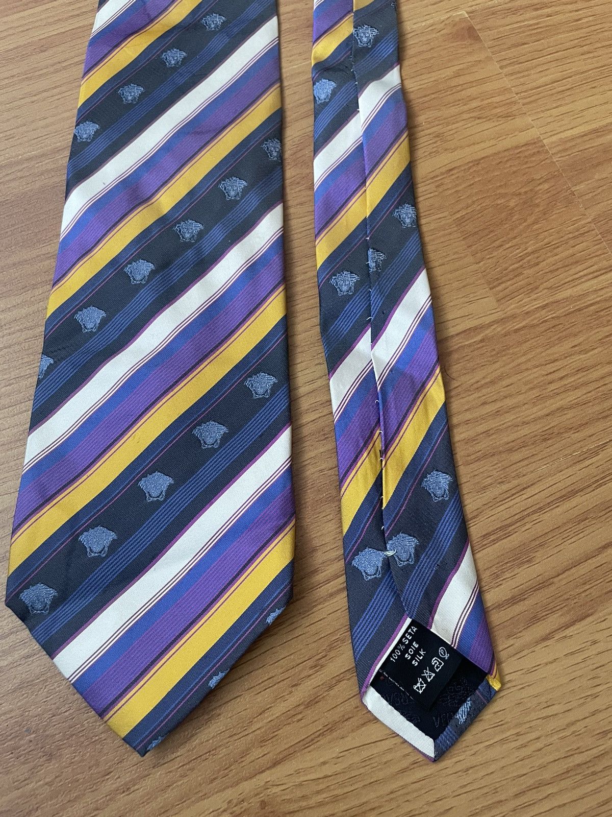 Versace × Vintage Vintage Gianni Versace Tie Size ONE SIZE - 2 Thumbnail