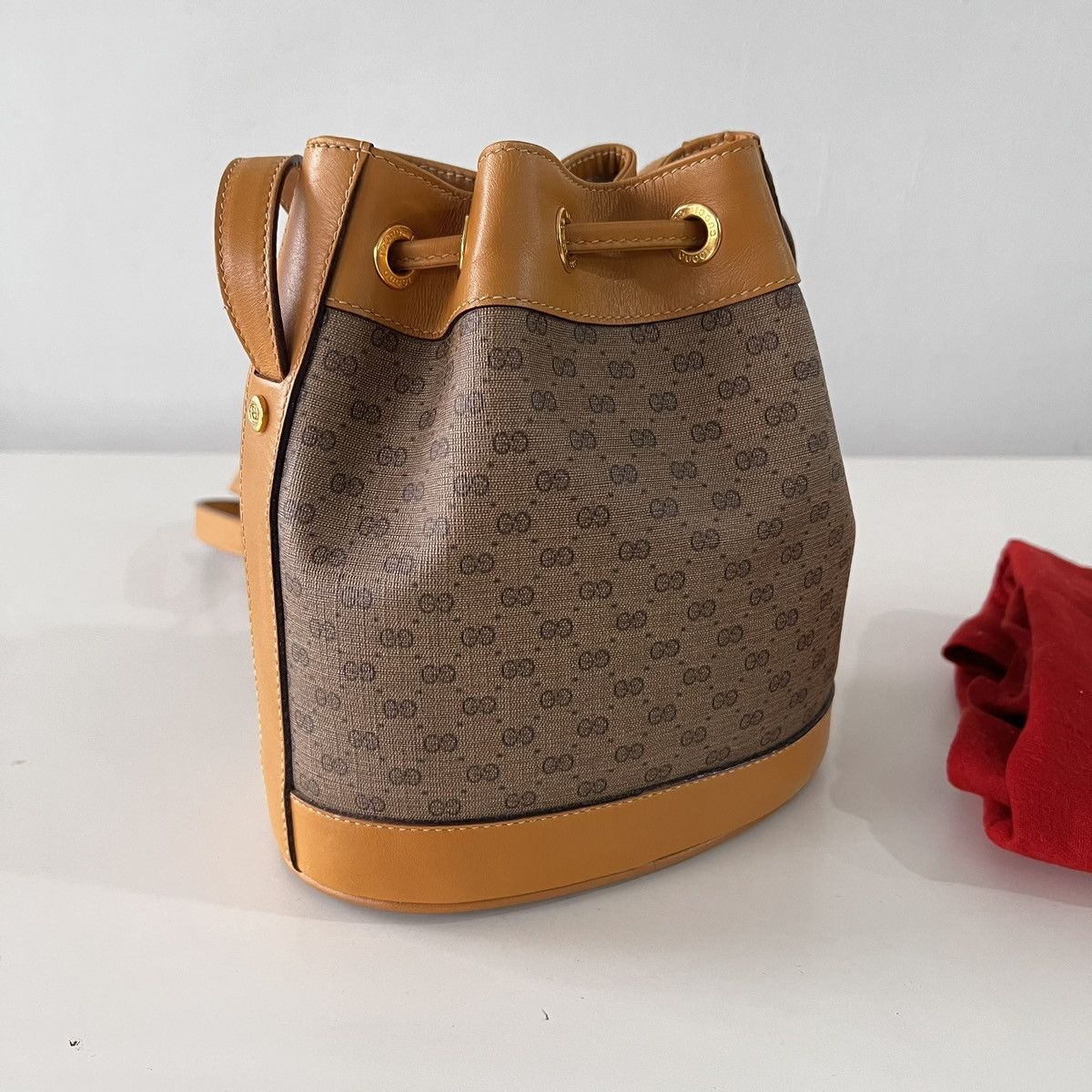 Gucci Gucci drawstring small bucket bag Size ONE SIZE - 2 Thumbnail