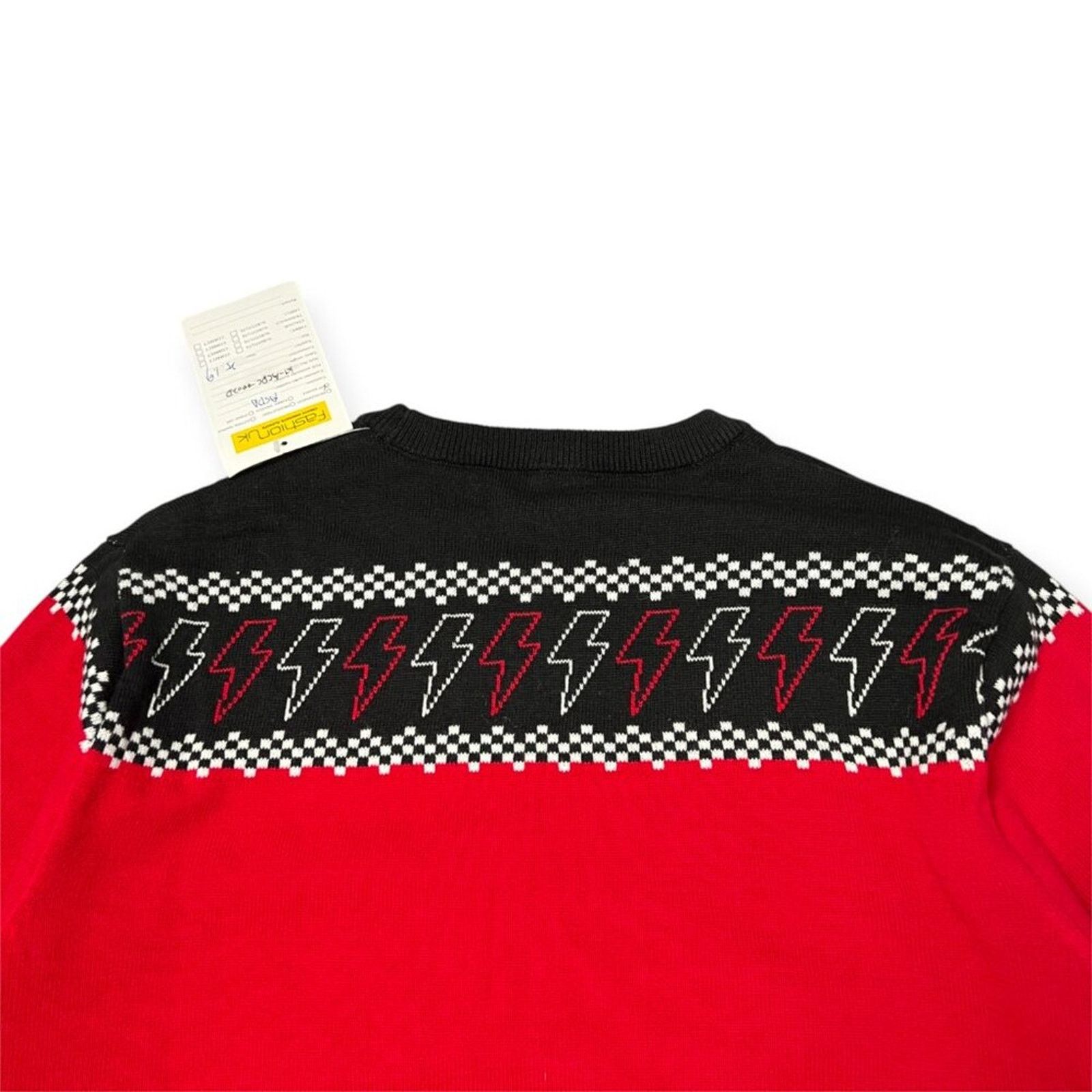 AC/DC AC/DC Hells Bells Ugly Christmas Sweater Red Black M Size US M / EU 48-50 / 2 - 7 Thumbnail