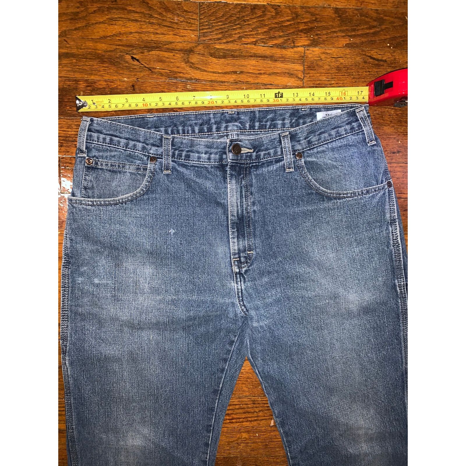 Dickies Dickies Jeans 34x34 Dark Wash Straight Leg Regular Fit Denim Size US 34 / EU 50 - 3 Thumbnail