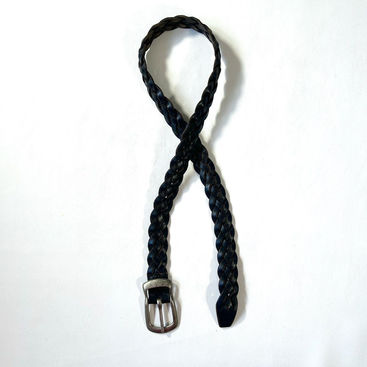 【BLACKMEANS】D RING CONCHO LEATHER BELT Supreme blackmeans Concho Leather Belt (FW23) - $228